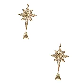 Amazon.co.jp: Beatifufu 2個入り スターツリートッパー